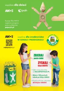 Plakat zachęcający do wsparcia akcji ekologicznej.