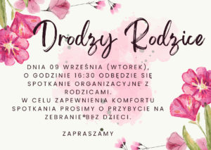 Zaproszenie na zebranie